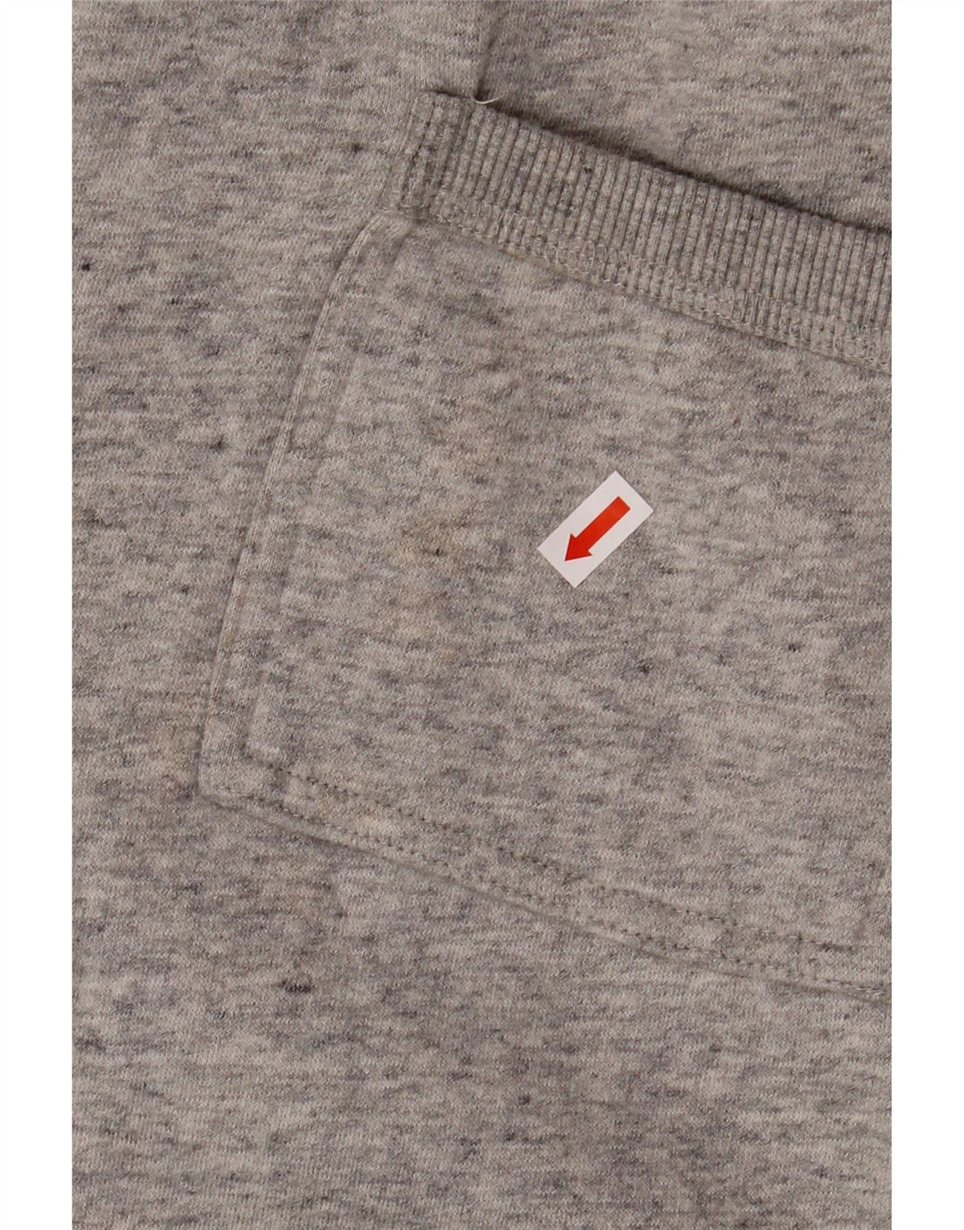 SUPERDRY Herren-Trainingshose, Jogginghose, XL, grau gefleckte Baumwolle