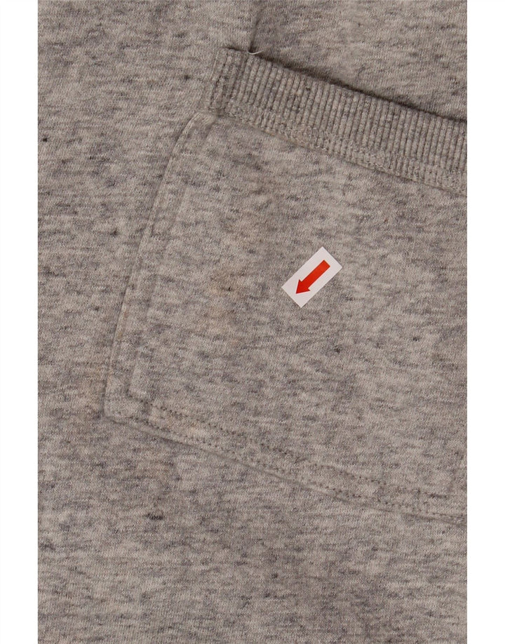 SUPERDRY Herren-Trainingshose, Jogginghose, XL, grau gefleckte Baumwolle