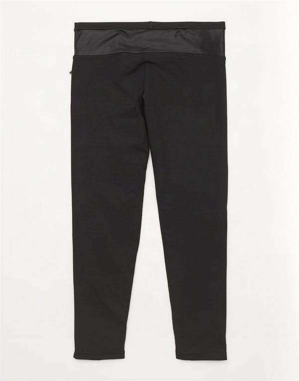 Adidas Damen Climacool Capri Leggings UK 16/18 Large Schwarz