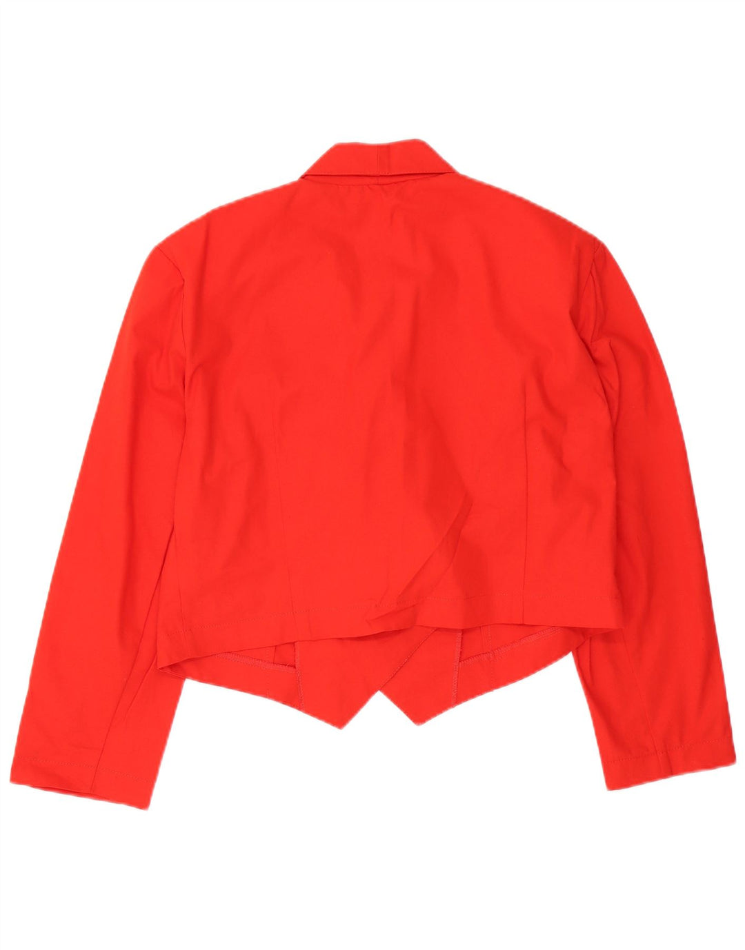 Vintage Damen Zweireihige Blazerjacke UK 16 Groß Rot