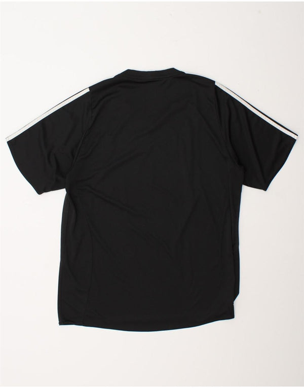 Adidas Herren T-Shirt Top Large Schwarz Polyester