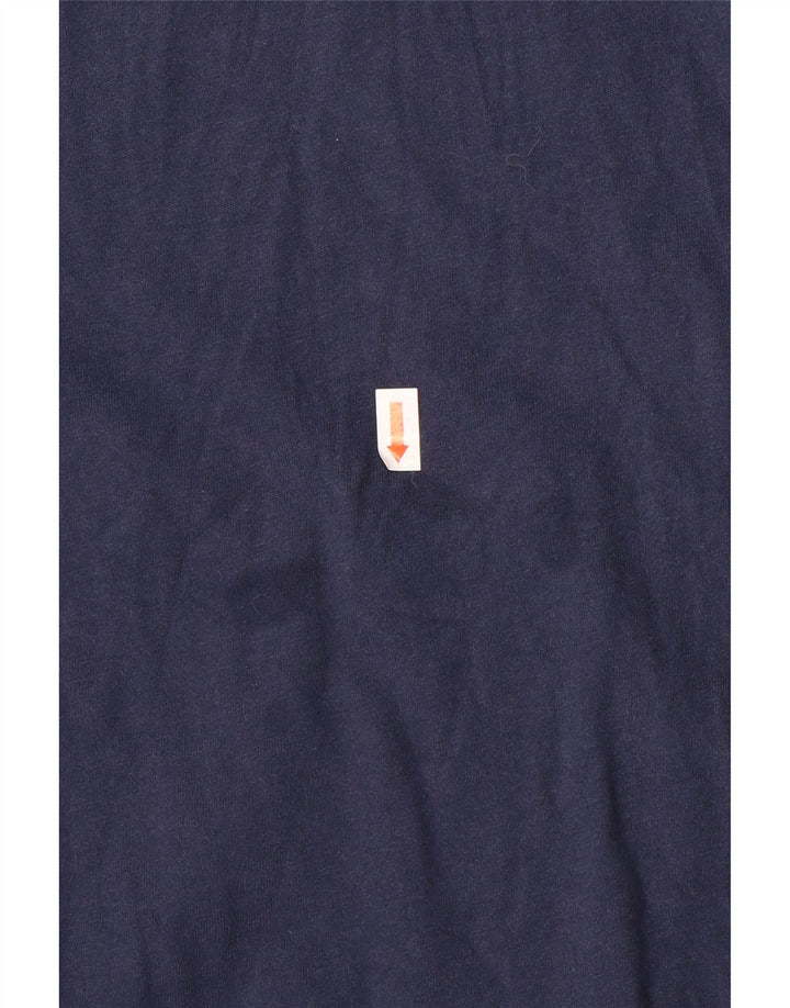 Tommy Hilfiger Herren-Oberteil mit Grafik, langärmelig, groß, Marineblau, Farbblock