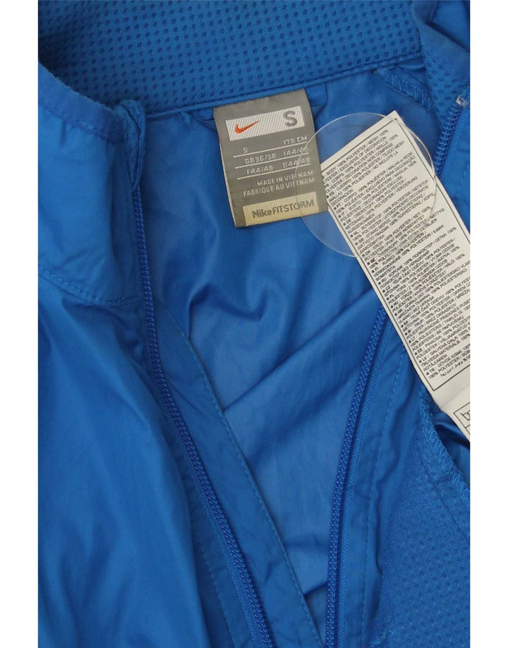 Nike Herren-Trainingsanzugoberteil, UK-Größe 36/38, Größe S, blau, Polyester