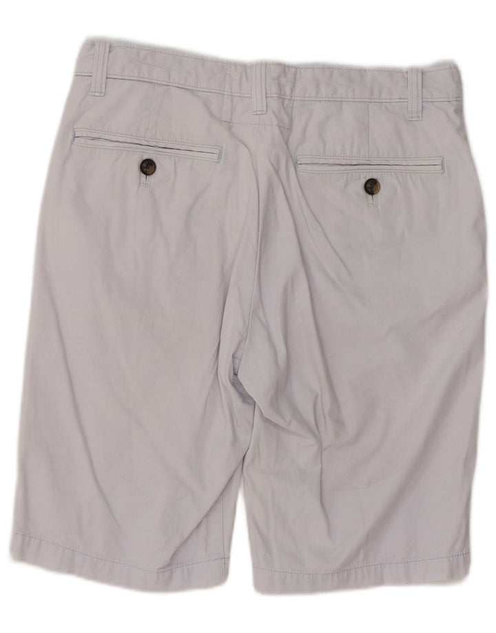 JACK WILLS Herren Chinoshorts W32 mittelblaue Baumwolle