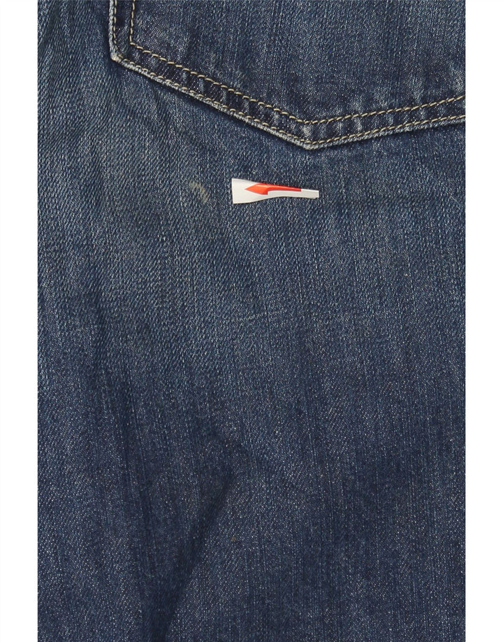 Diesel Herren Kander Straight Jeans W38 L32 Blaue Baumwolle