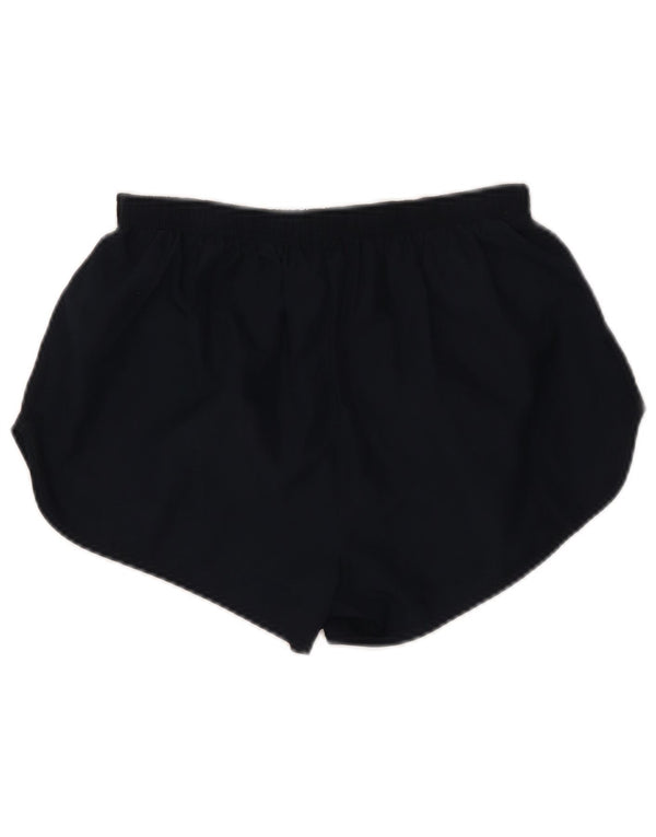 NIKE Damen Sportshorts UK 8 Small Marineblau Polyester