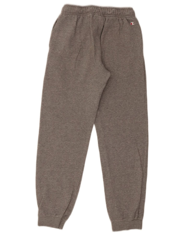 Champion Jungen-Trainingshose, Jogginghose, 11–12 Jahre, Größe L, Grau meliert