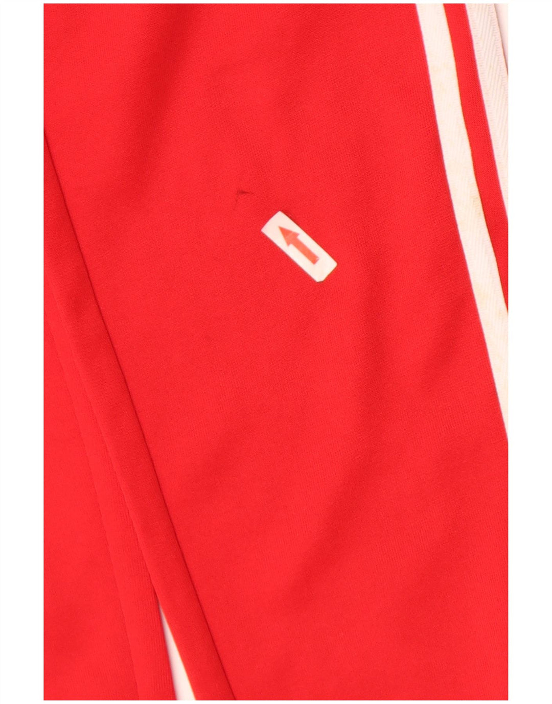 Adidas Herren-Trainingshose, Jogginghose, klein, rot, Polyester
