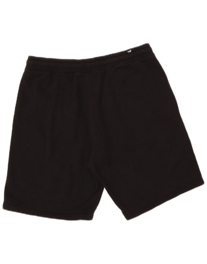 PUMA Herren Graphic Sport Shorts Large Schwarz