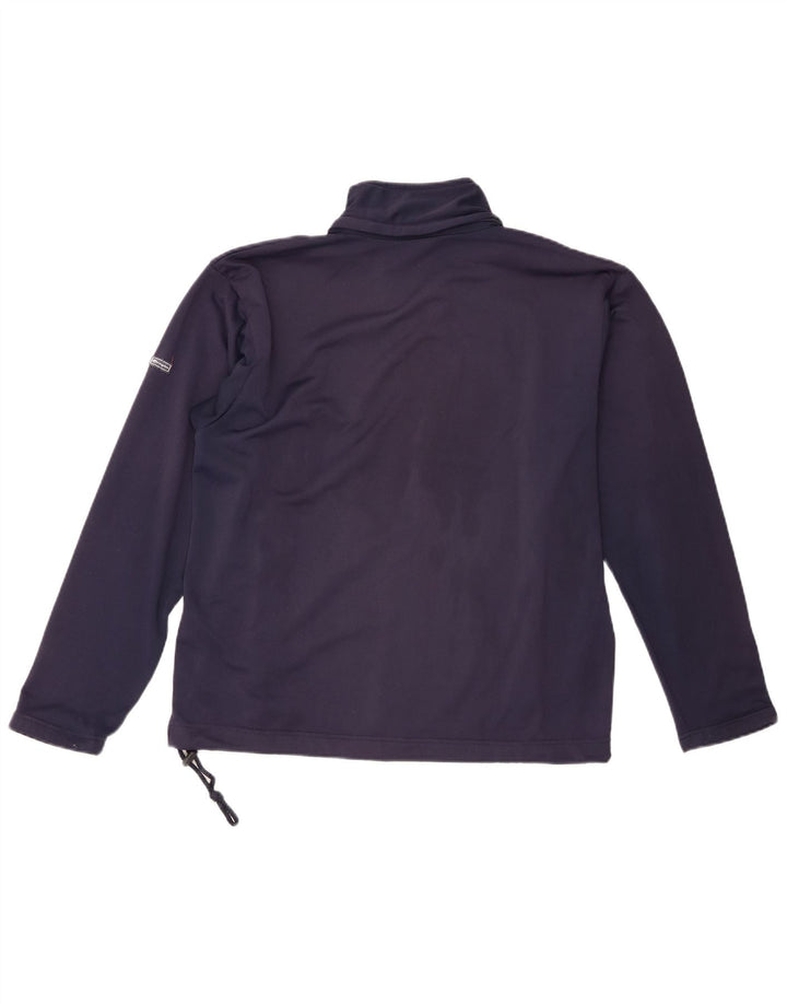 Champion Herren-Trainingsanzug-Top-Jacke, großes marineblaues Polyester