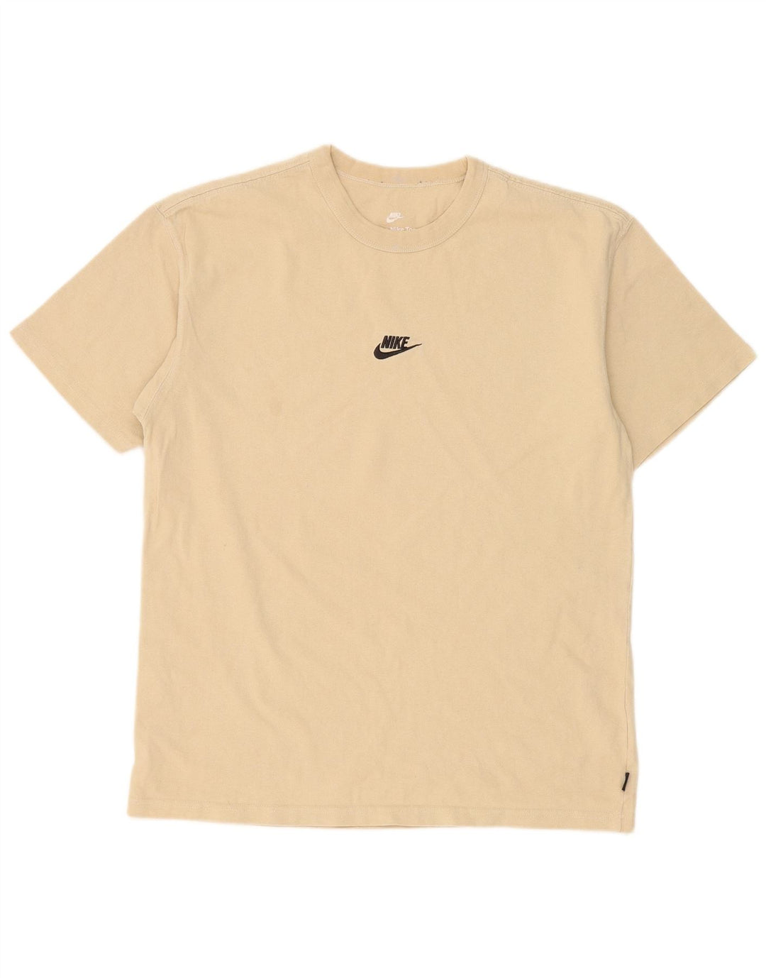 Nike Herren-T-Shirt mit lockerer Passform, mittelbeige Baumwolle