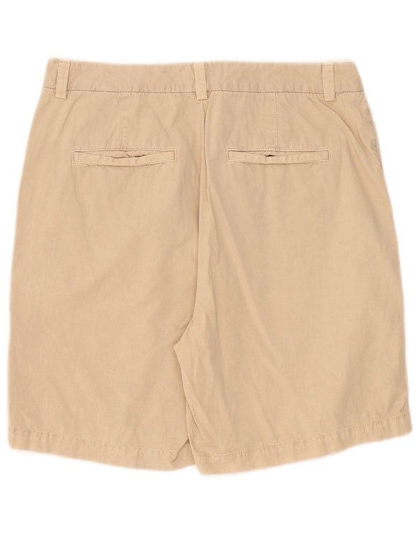 Marks & Spencer Damen Chinoshorts UK 10 Small W30 Beige Baumwolle