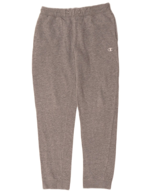 Champion Jungen-Trainingshose, Jogginghose, 11–12 Jahre, Größe L, Grau, Baumwolle