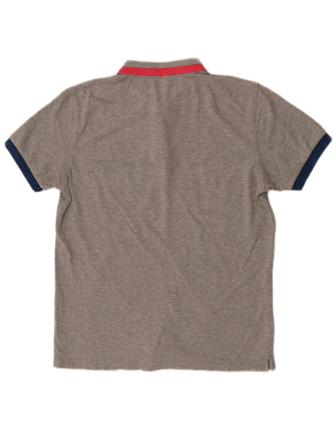 Sun68 Herren Poloshirt Mittelgrau meliert