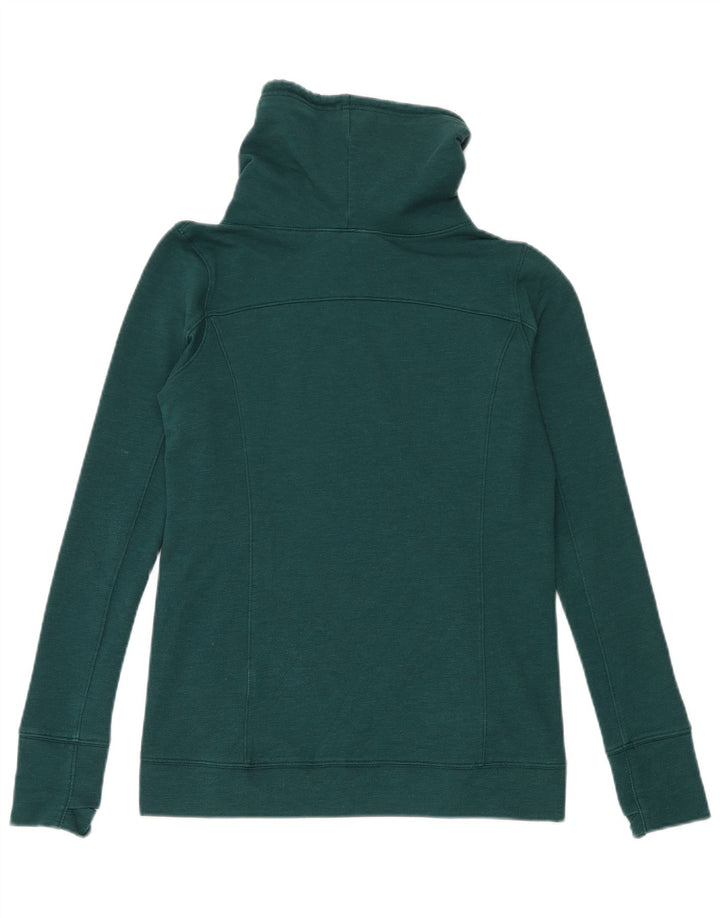 Under Armour Damen-Sweatshirt mit Rollkragen, Gr. 10, Größe S, Grün