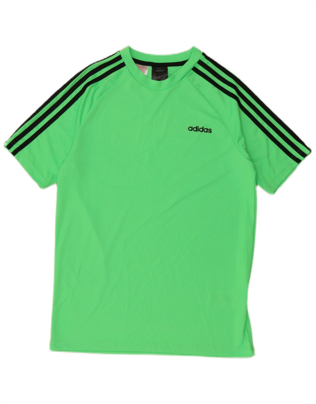 Adidas T-Shirt für Jungen, 13–14 Jahre, grünes Polyester
