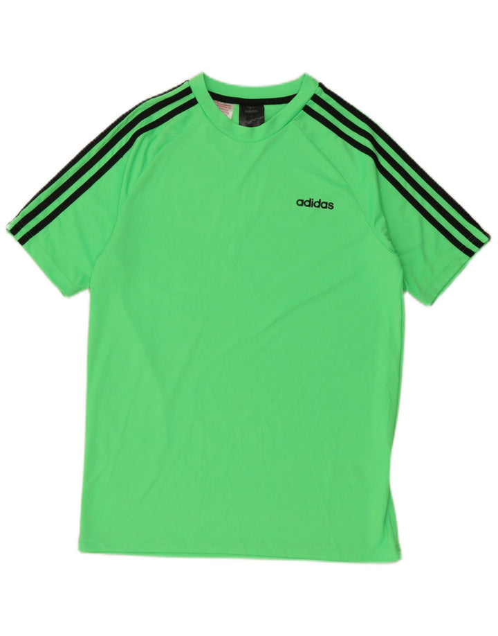 Adidas T-Shirt für Jungen, 13–14 Jahre, grünes Polyester