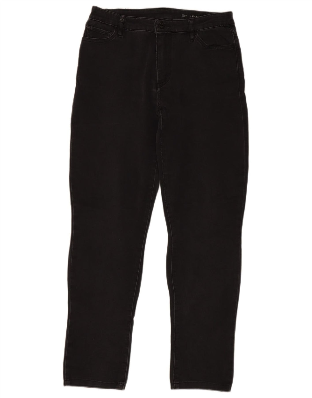 Armani Exchange Damen J45 Slim Jeans W30 L28 Schwarze Baumwolle