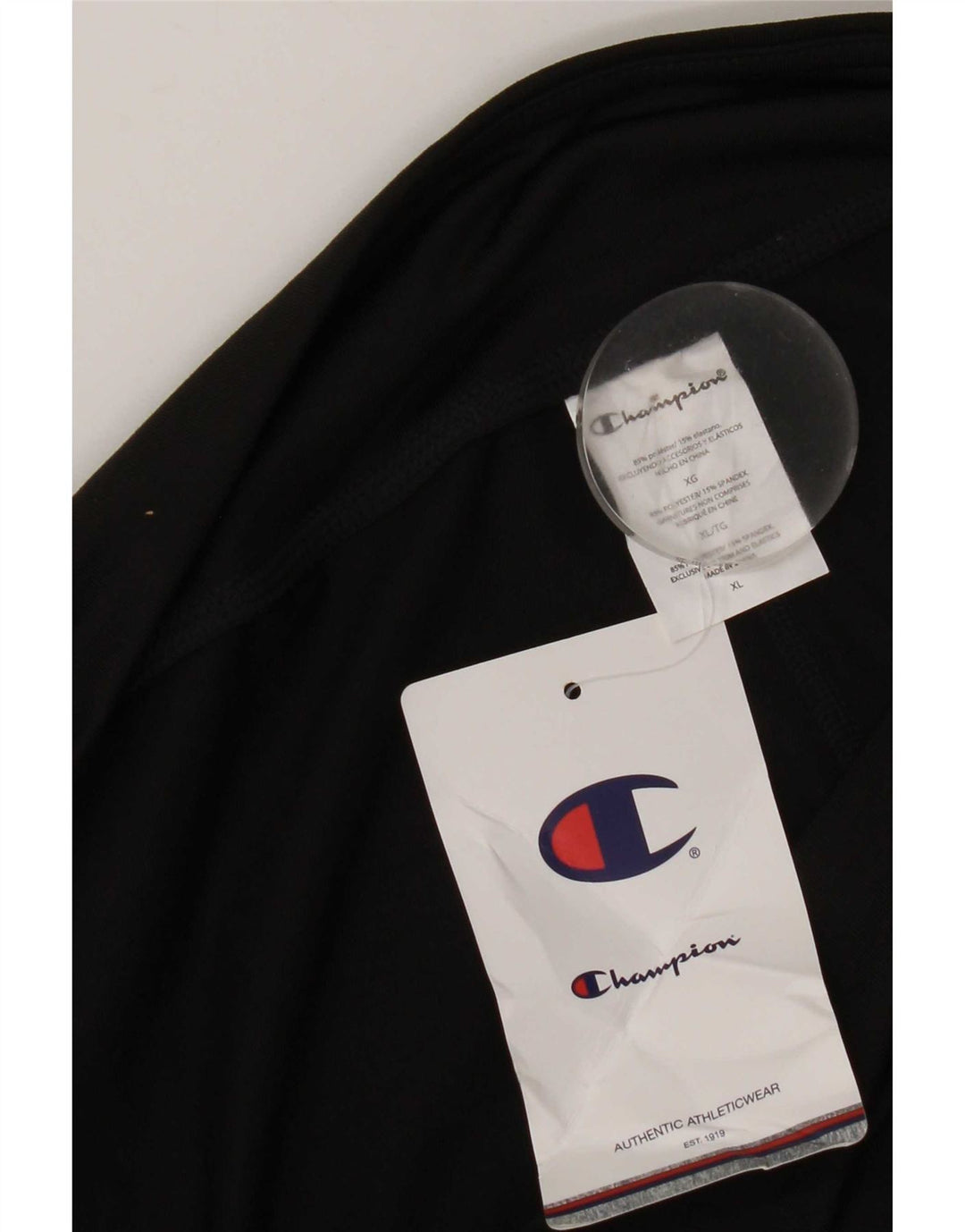 Champion Damen-Trainingshose, UK 18, XL, Schwarz, Polyester
