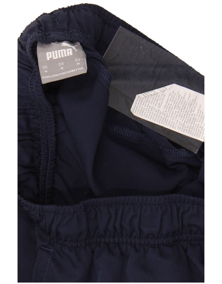 PUMA Mens Sport Shorts Medium Navy Blue Polyester