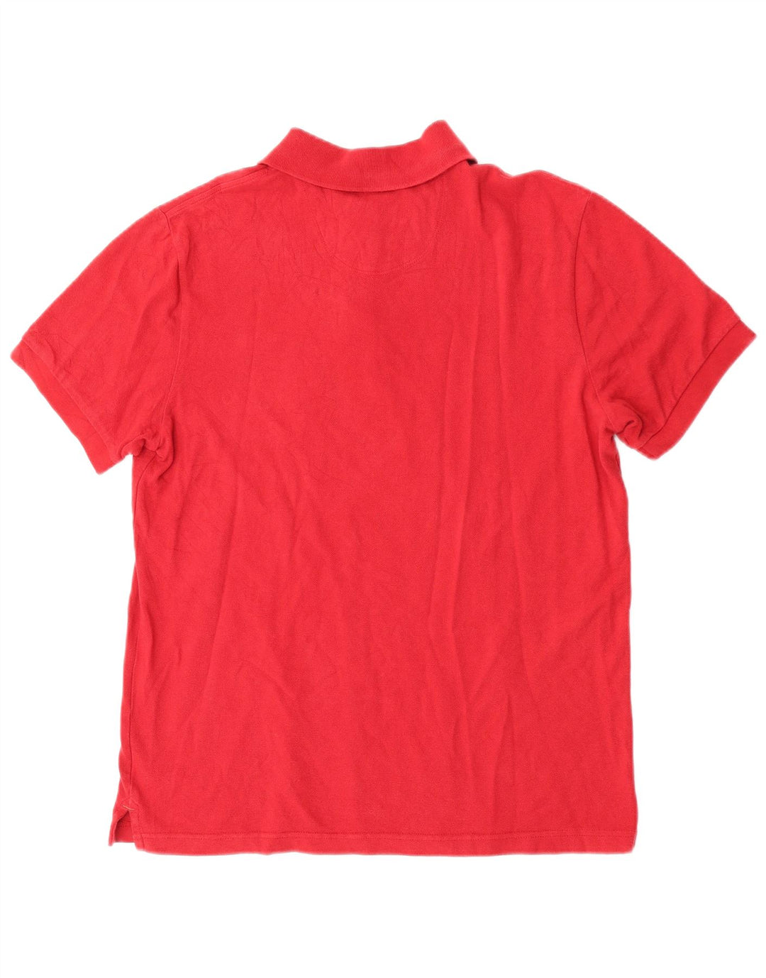 Dockers Herren-Poloshirt aus mittelroter Baumwolle