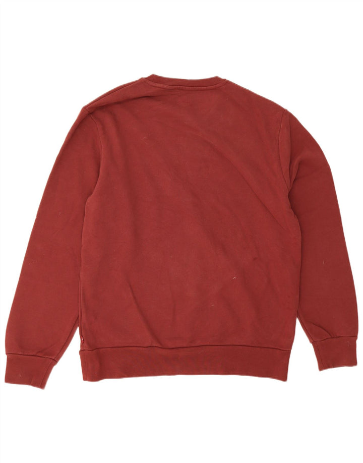 Levi's Herren-Sweatshirt-Pullover, mittlere Burgunder-Baumwolle