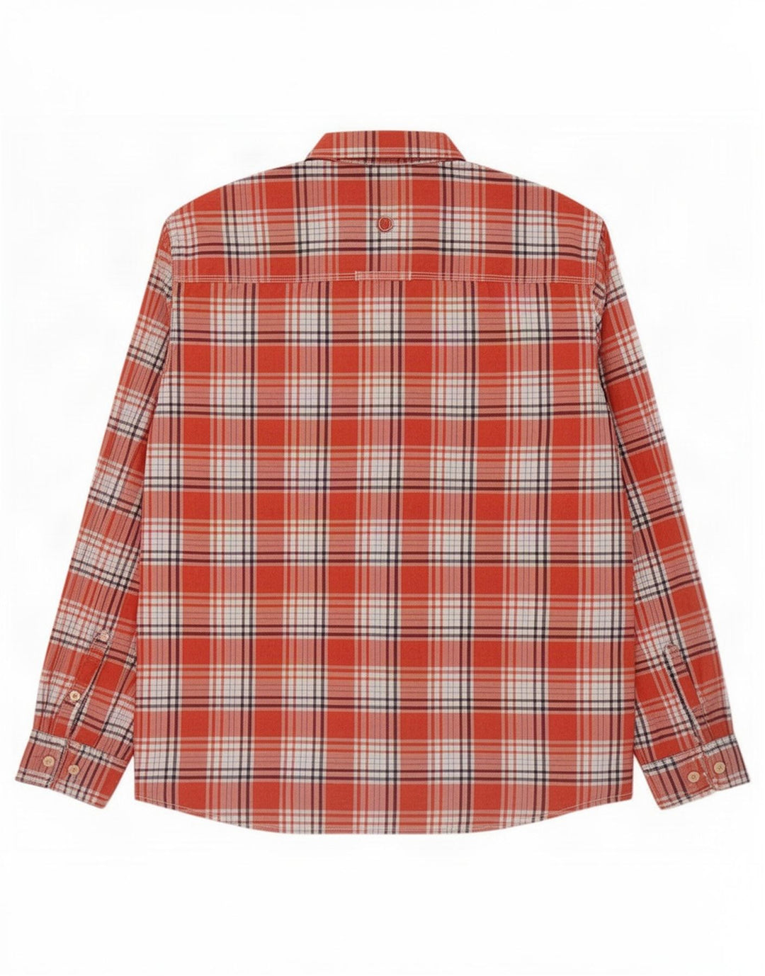 Fat Face Herren-Hemd mit klassischer Passform, XL, rot kariert, Baumwolle
