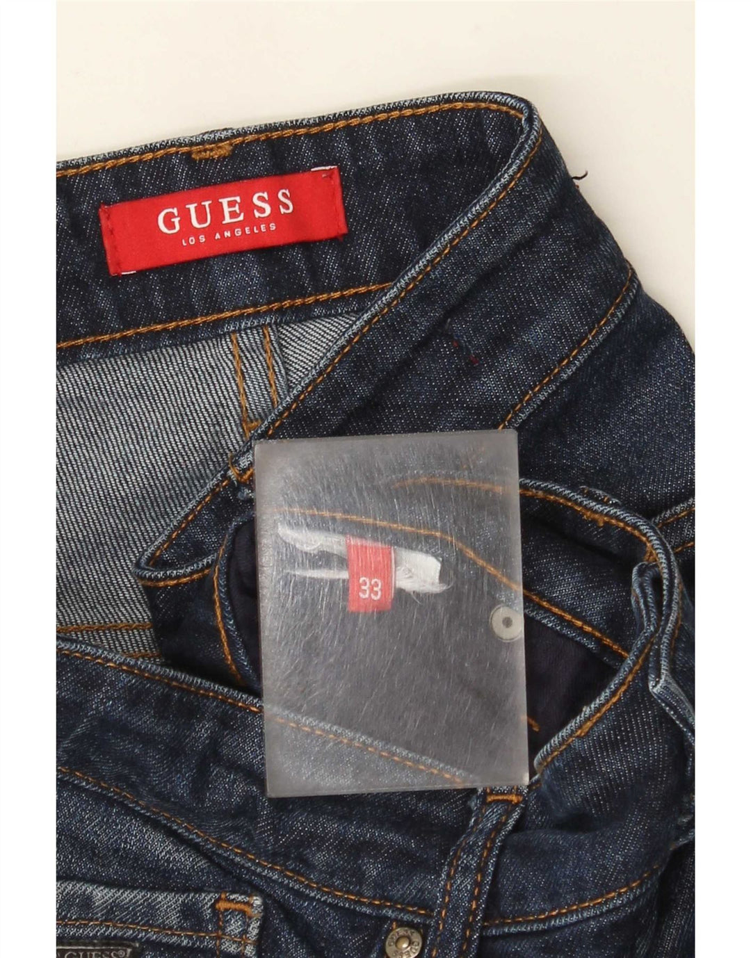 Guess Herren Super Skinny Jeans W33 L32 Blau