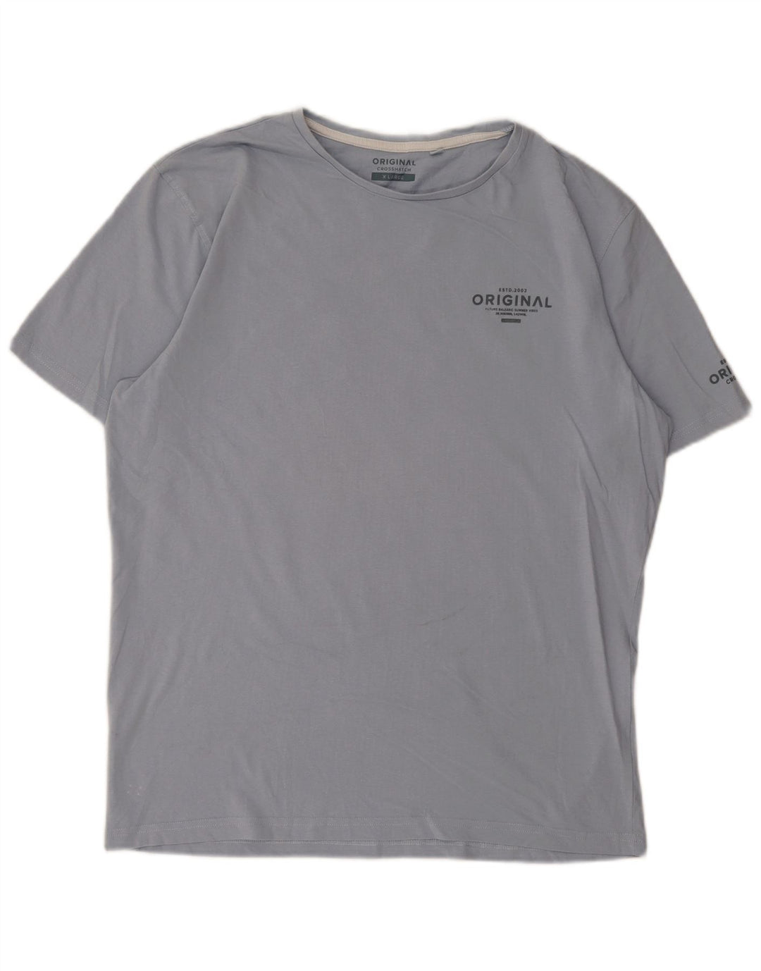 Jack & Jones Herren Grafik T-Shirt Top XL Blau