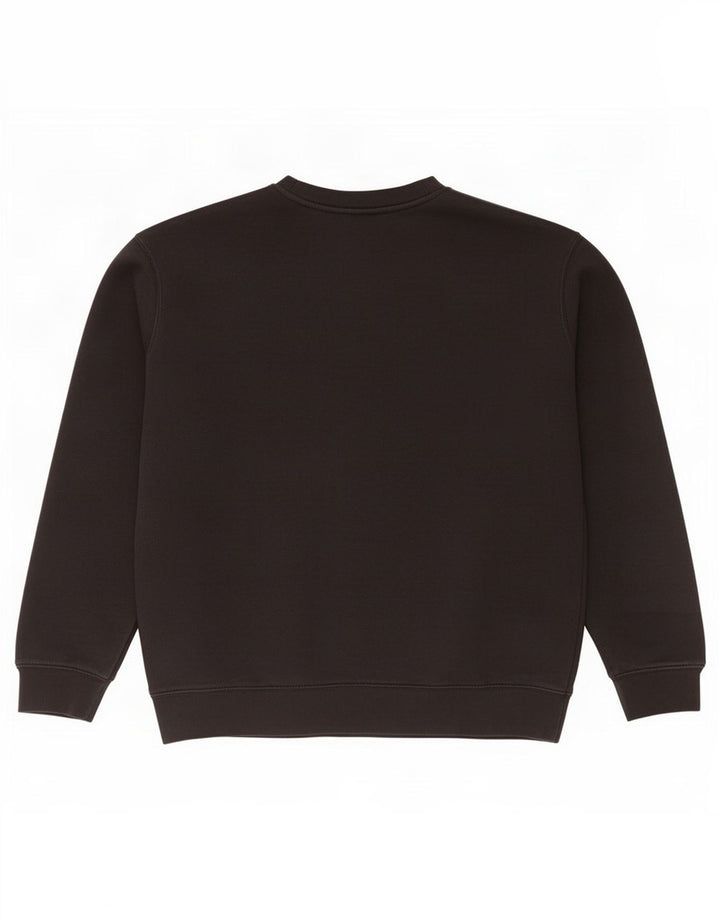 Zara Herren-Sweatshirt-Pullover, große schwarze Baumwolle