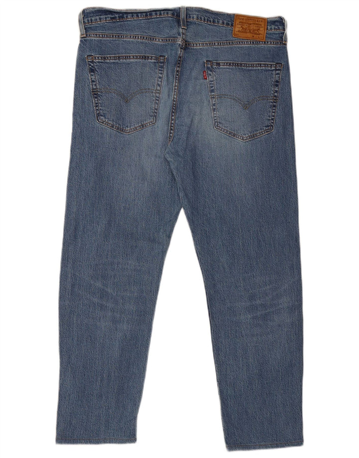 Levi's Herren Slim Jeans W36 L28 Blaue Baumwolle