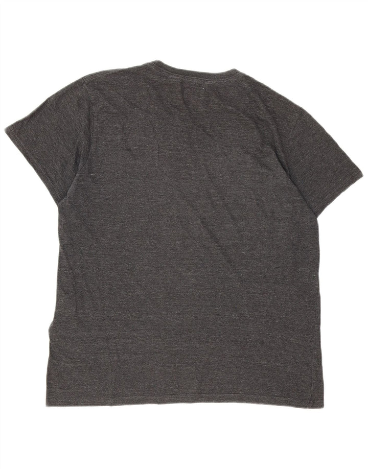 LEVI'S Mens T-Shirt Top Large Grey Flecked Cotton