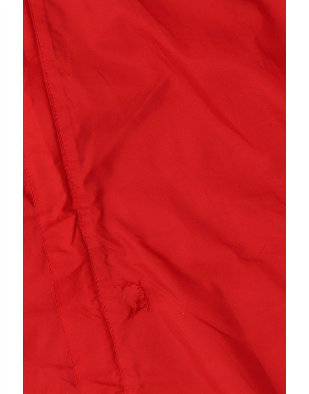 Adidas Herren-Regenjacke mit Kapuze, UK 38/40, mittelrotes Nylon