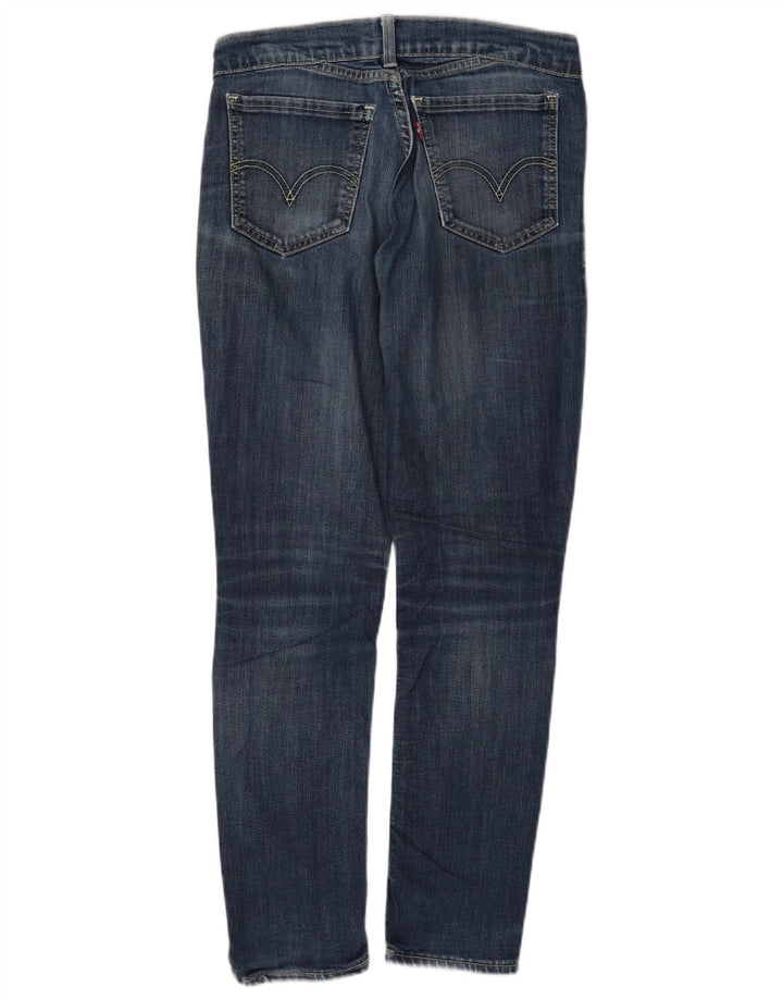 Levi's Damen Skinny Jeans W27 L30 Blaue Baumwolle