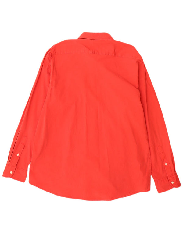 MARLBORO CLASSICS Herren-Hemd mit individueller Passform, 3XL, rote Baumwolle