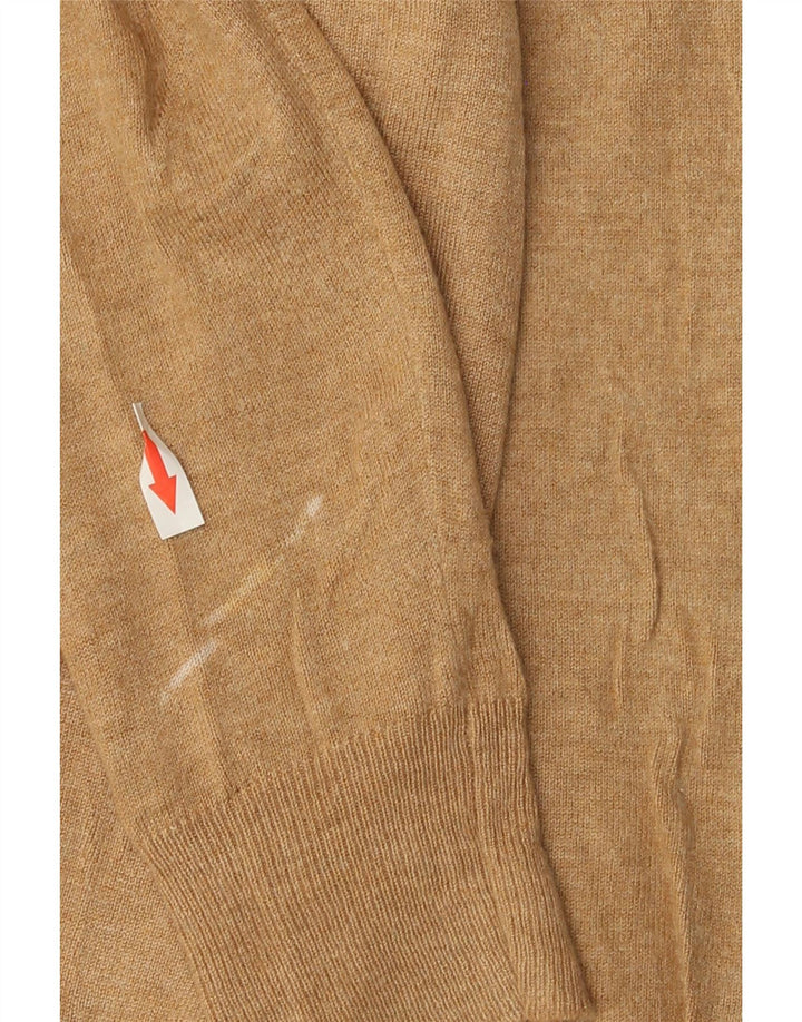 Marks & Spencer Damen-Cardigan-Pullover UK 14 Large Beige Viskose