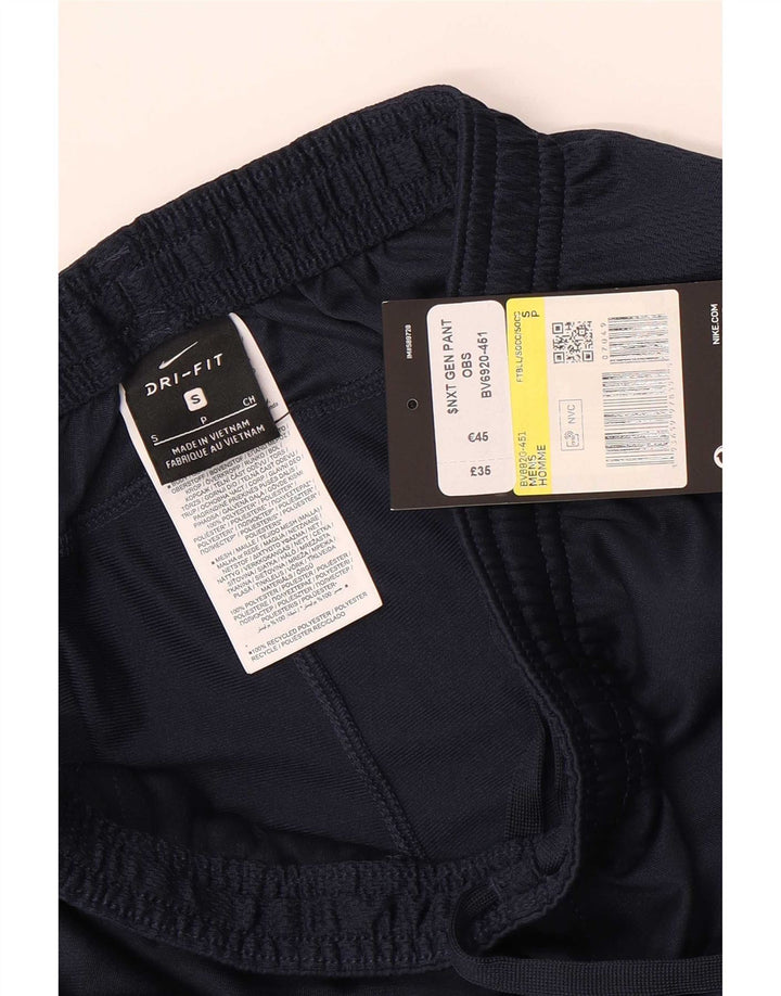 Nike Herren-Trainingshose, Größe S, Marineblau, Polyester