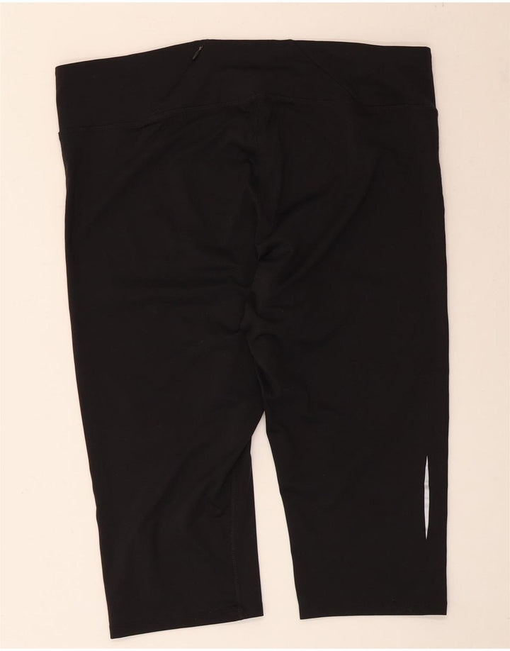 Marks & Spencer Damen Capri-Leggings UK 20 2XL Schwarz Polyester