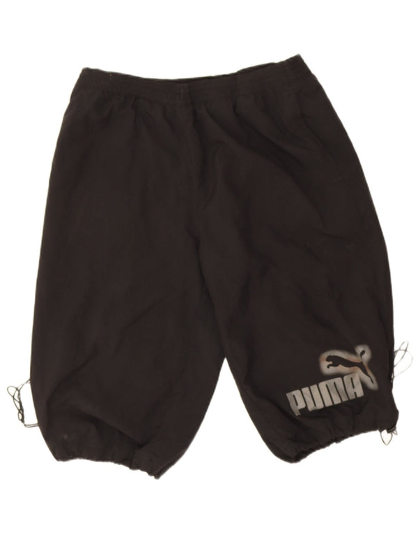 Puma Herren Graphic Sport Shorts Large Schwarz Polyester