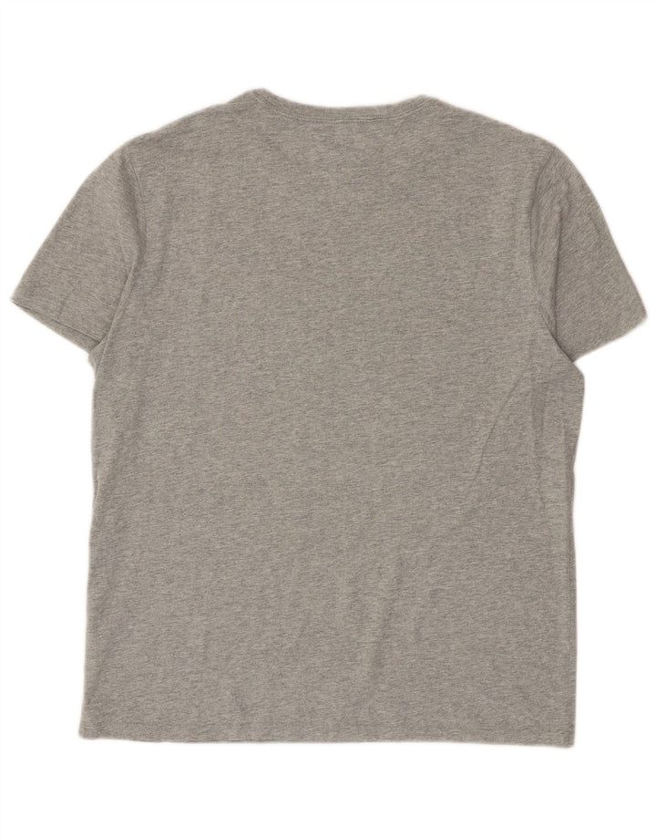 Tommy Hilfiger Herren T-Shirt Top mittelgraue Baumwolle