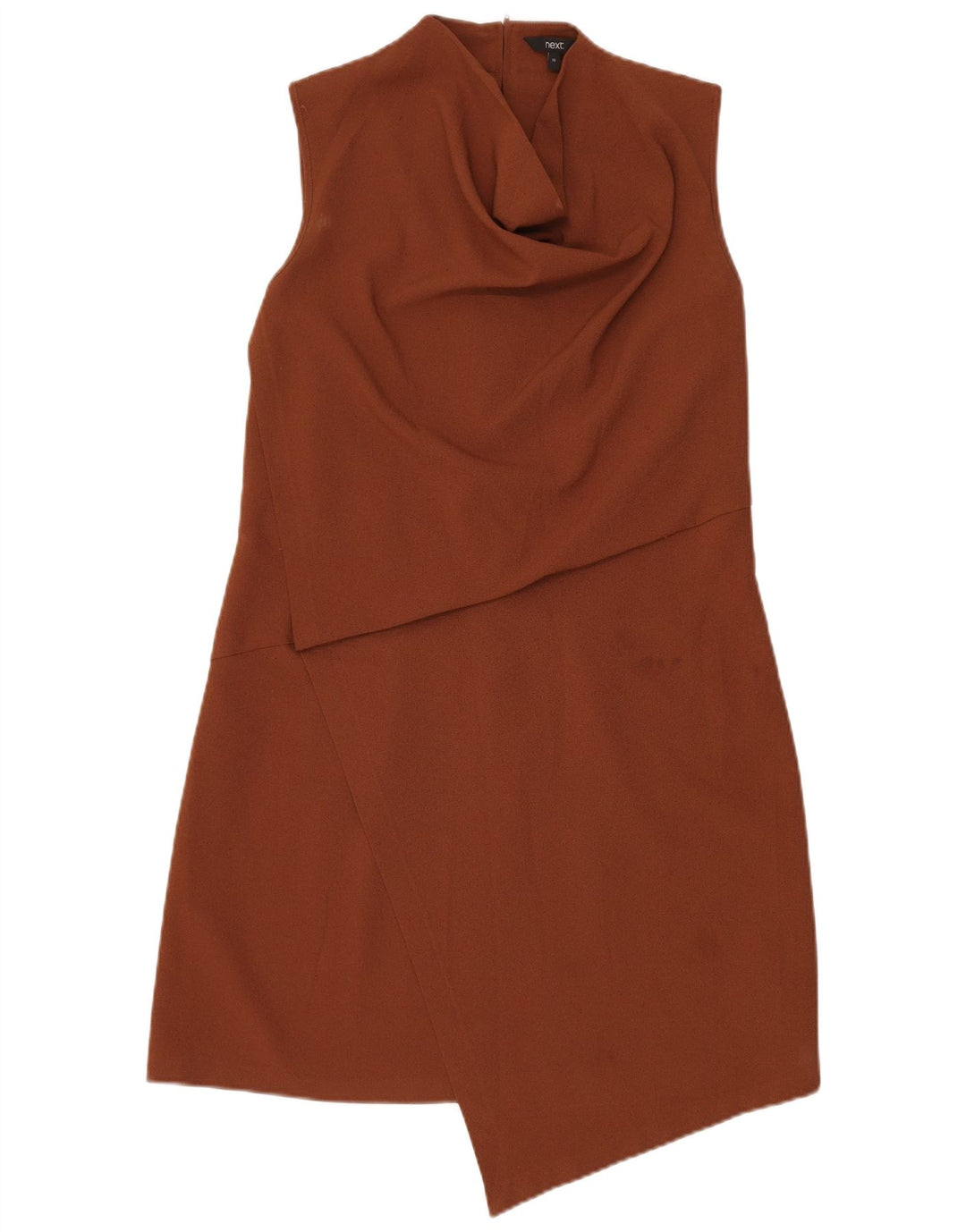 Next Ärmelloses Etuikleid für Damen, UK 46, Größe L, Braun, Polyester