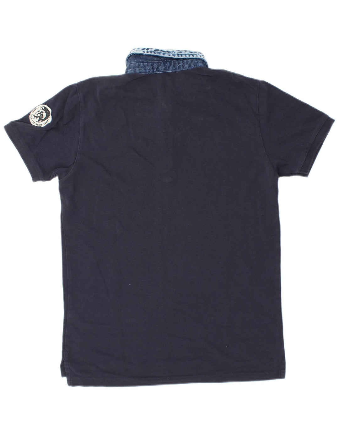 DIESEL Herren-Poloshirt, klein, marineblau, Baumwolle