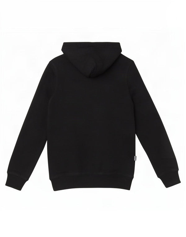 Jack Wills Damen-Pullover mit grafischem Kapuzenpullover, Gr. 8, Größe S, Schwarz, Baumwolle
