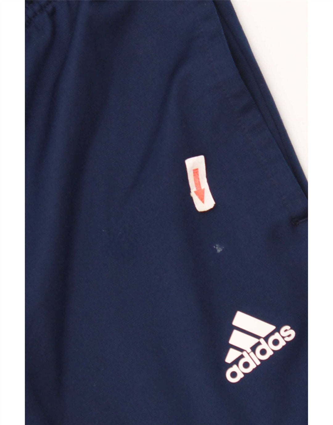 Adidas Herren-Trainingshose, Größe 44/46, groß, marineblau, Polyester