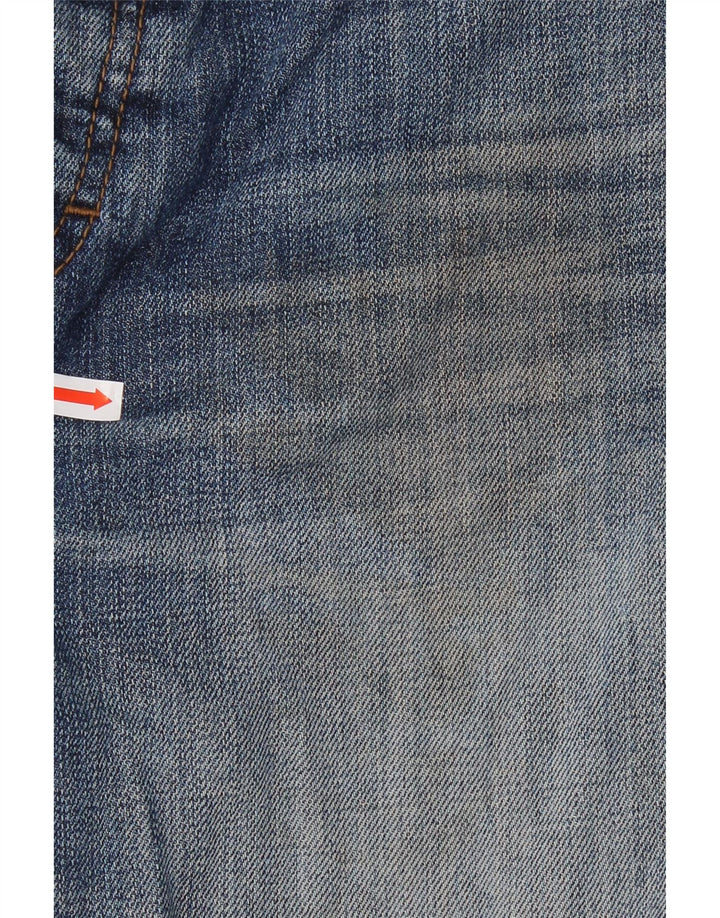 Fat Face Herren Straight Jeans W30 L31 Blaue Baumwolle