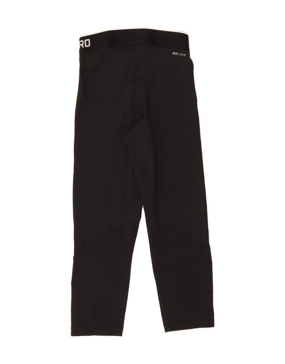 NIKE Womens Dri Fit Capri Graphic Leggings UK 6 XS  Black Polyester Vintage Nike and Second-Hand Nike from Messina Hembry 