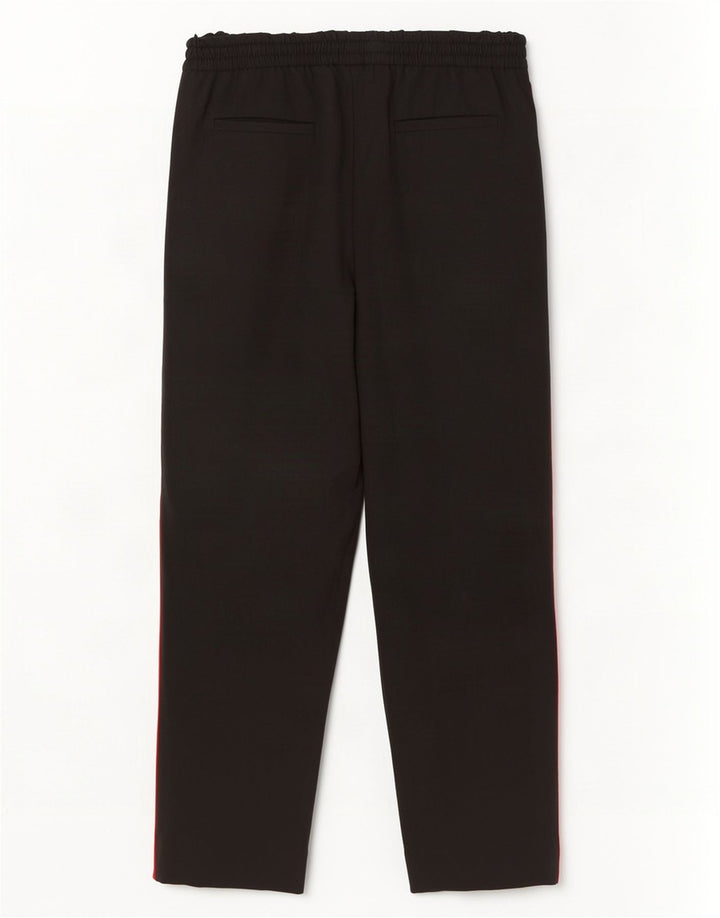 Zara Damen-Trainingshose, UK 12, Mittelschwarz, Farbblock