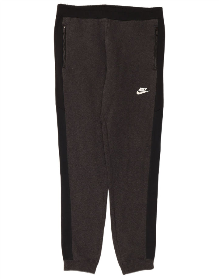 Nike Herren-Trainingshose, Jogginghose, mittelgraue Baumwolle
