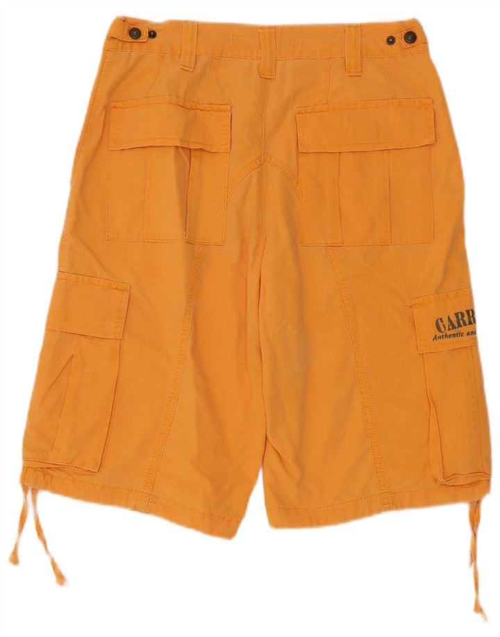 Carrera Herren Cargoshorts W29 Small Orange Baumwolle