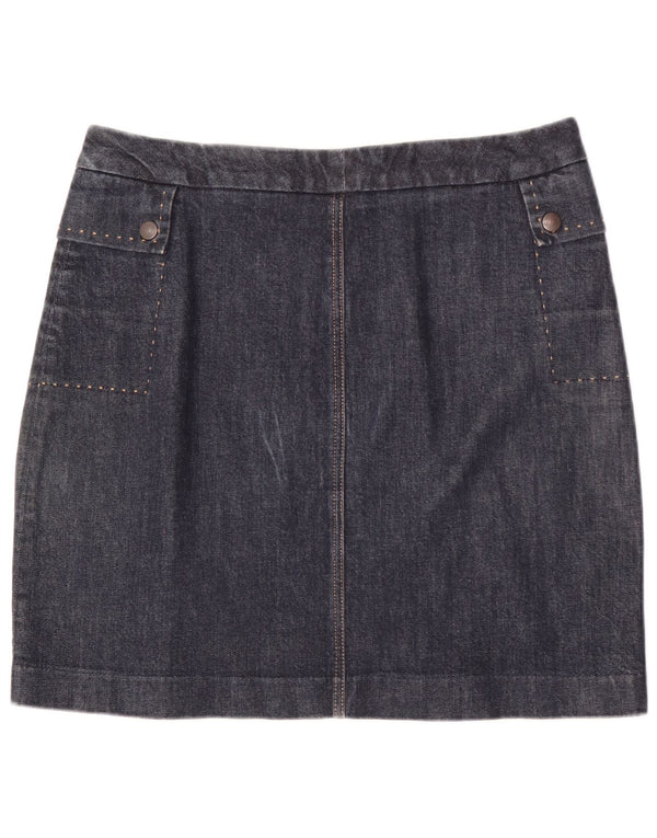 Tommy Hilfiger Womens Mini Denim Skirt W34 Large Blue